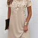 Women's A-Line Floral Midi Summer Dress – image 1