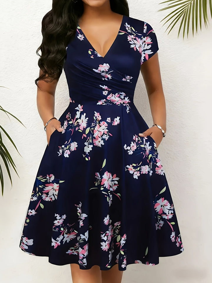 Women's Floral Midi Summer Dress – image 10