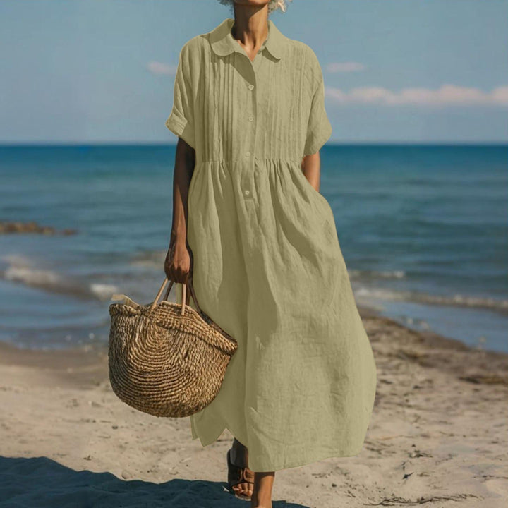 Women's Collared Summer Dress – image 10