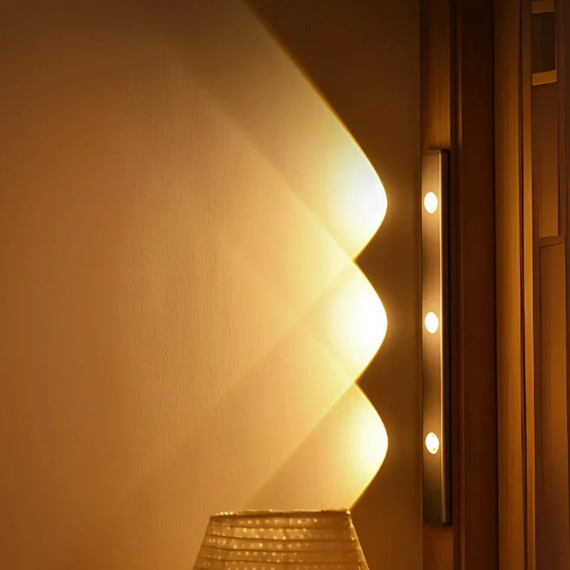 Arc Motion Sensor Rechargeable Wall Light