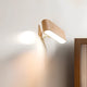 Wooden Rotatable Cordless Wall Light