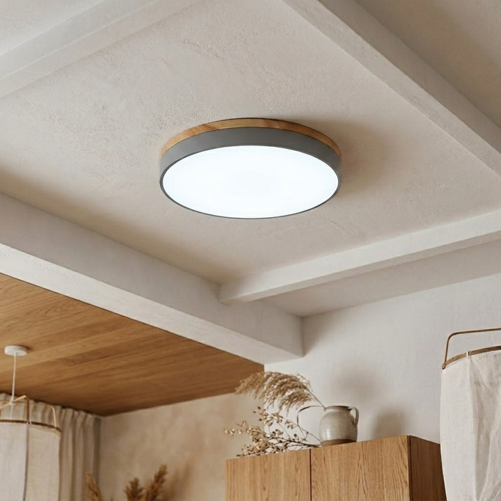 Round Disc Flush Mount Ceiling Light – image 16