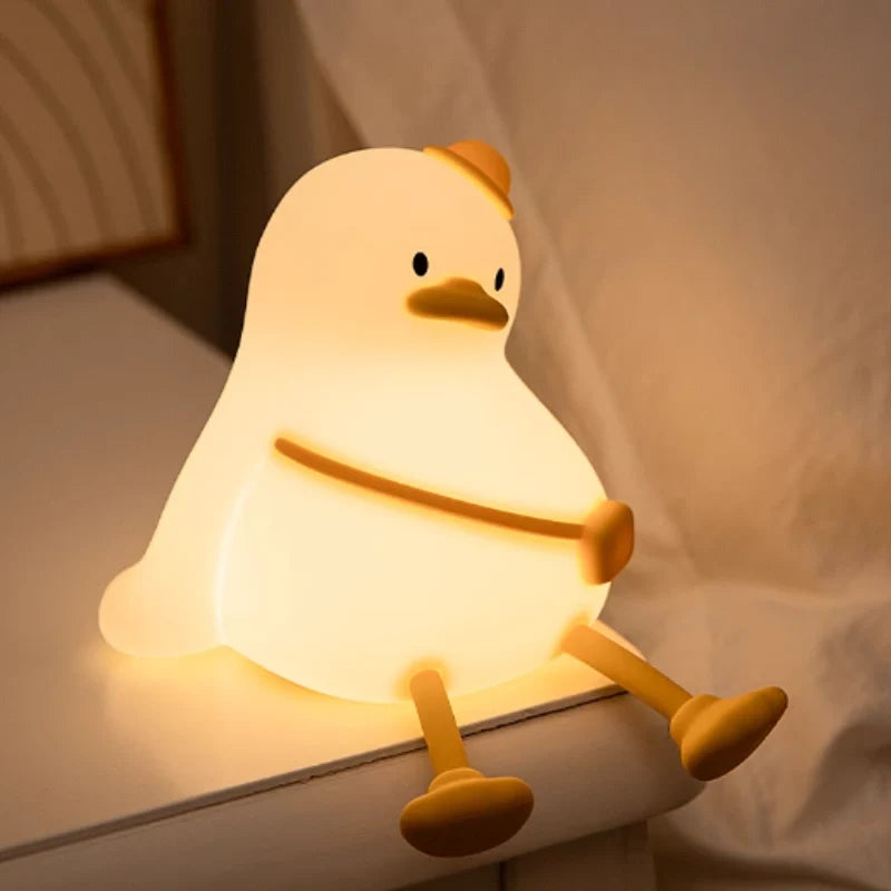 Squeezable Silicone Animal Night Light