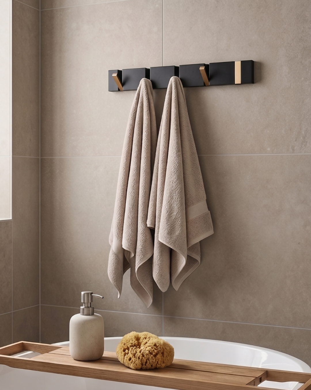 Folding Wall Hook Rail, view 5