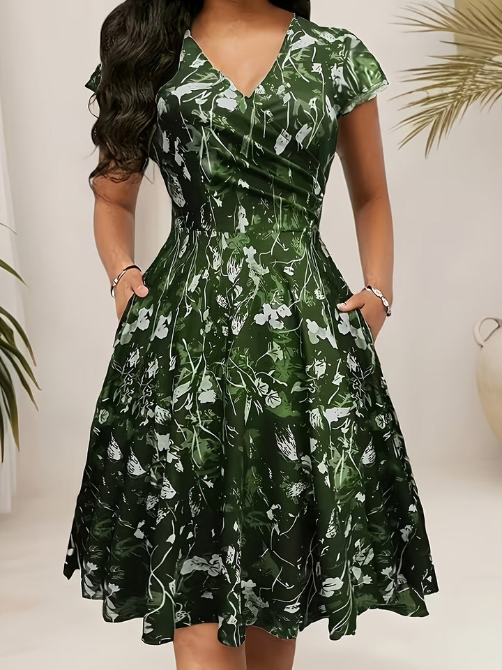 Women's Floral Midi Summer Dress – image 6