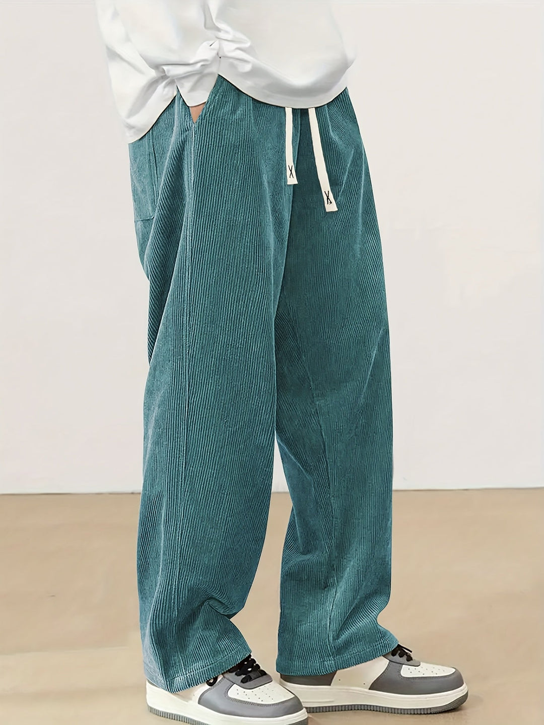 Men's Straight-Leg Relaxed-Fit Everyday Trousers – image 8