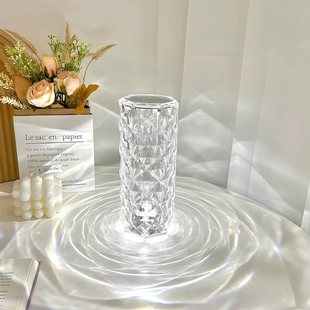 Sparkling Crystal Touch Table Lamp