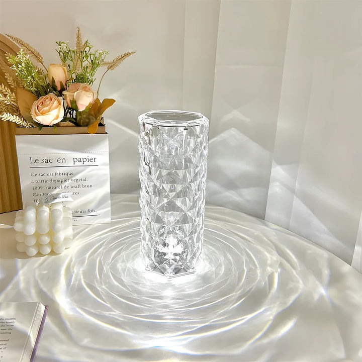 Sparkling Crystal Touch Table Lamp