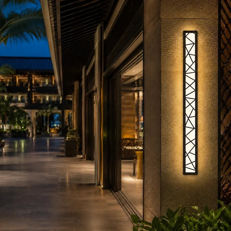 Linear Outdoor LED Wall Sconce