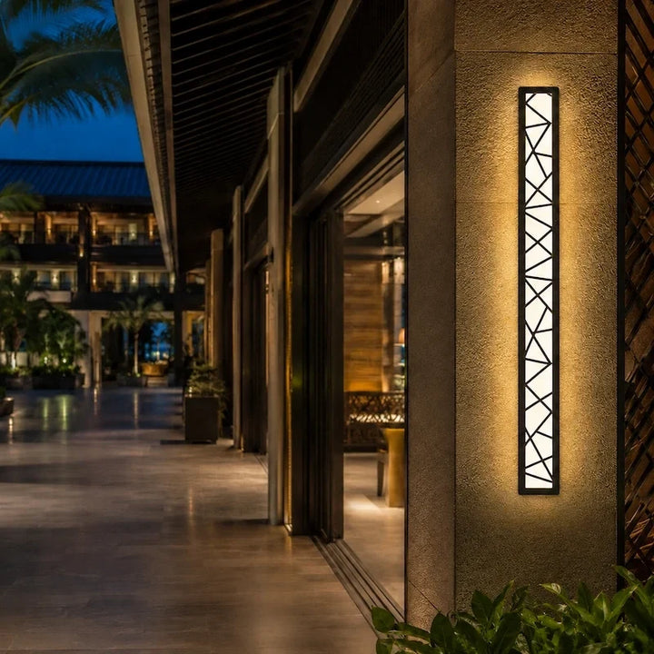 Linear Outdoor LED Wall Sconce