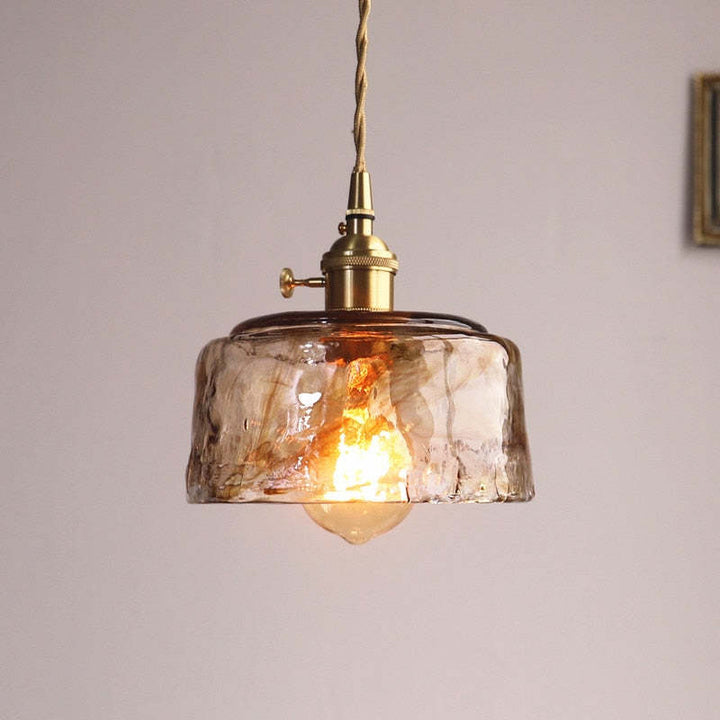 Evin Pendant Light Glass&Brass