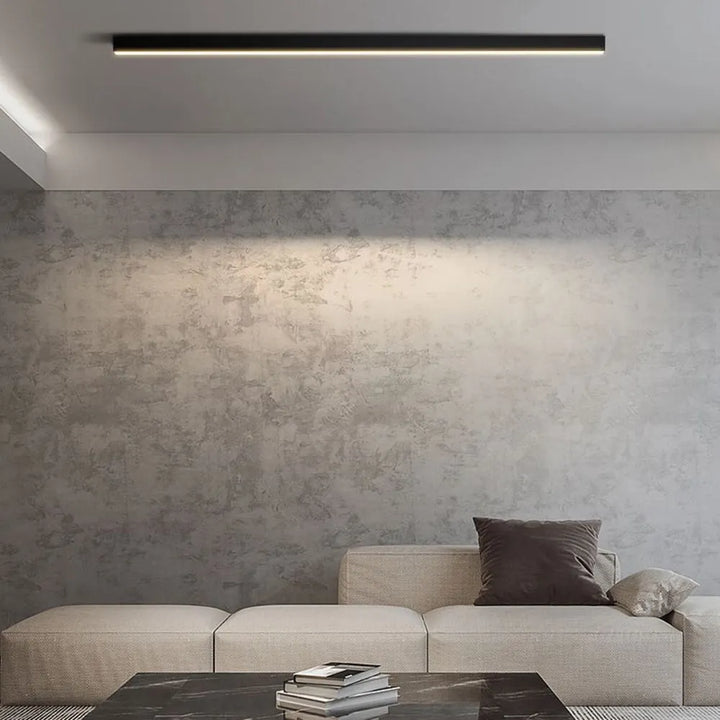 Velmio Ceiling Light/Wall Light Linear Black