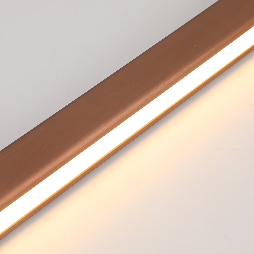 Lerin Modern Linear LED Pendant Light Black/Brown