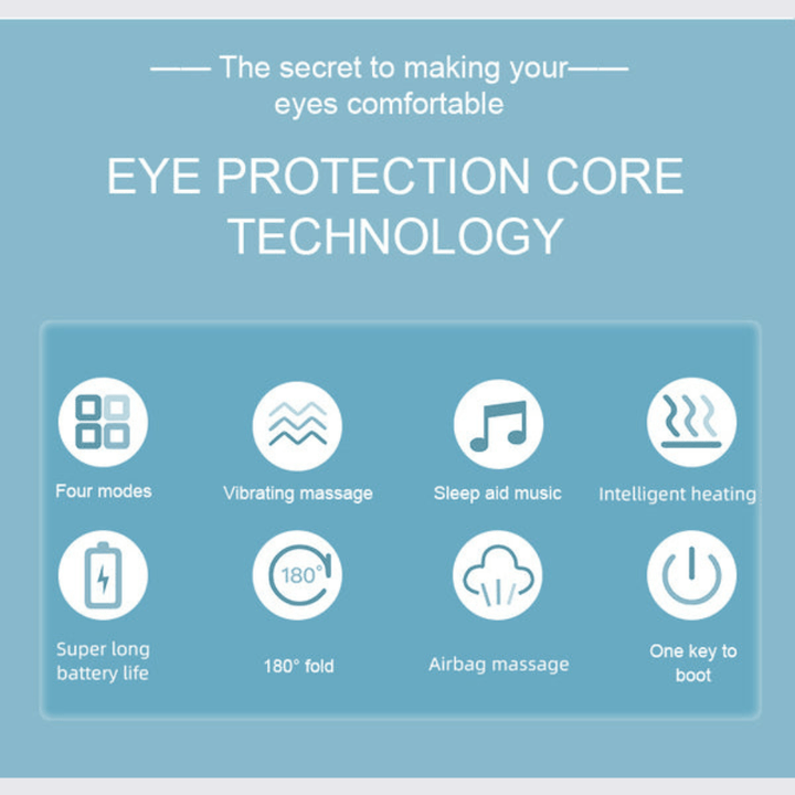 Ergonomic Electric Smart Eye Massager