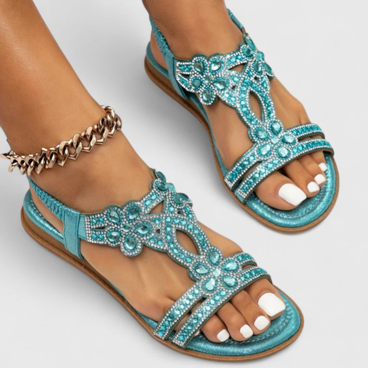 Women's Orthopaedic Beaded Toe-Post Comfort Sandals – image 10