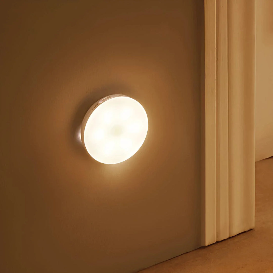 Round Rechargeable Motion Sensor Cabinet Light