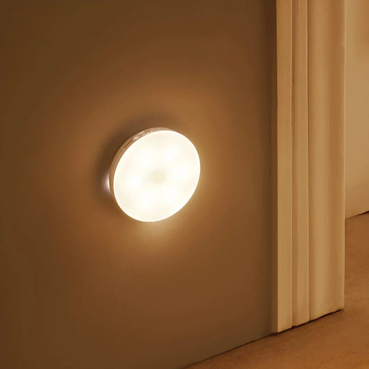 Round Rechargeable Motion Sensor Cabinet Light