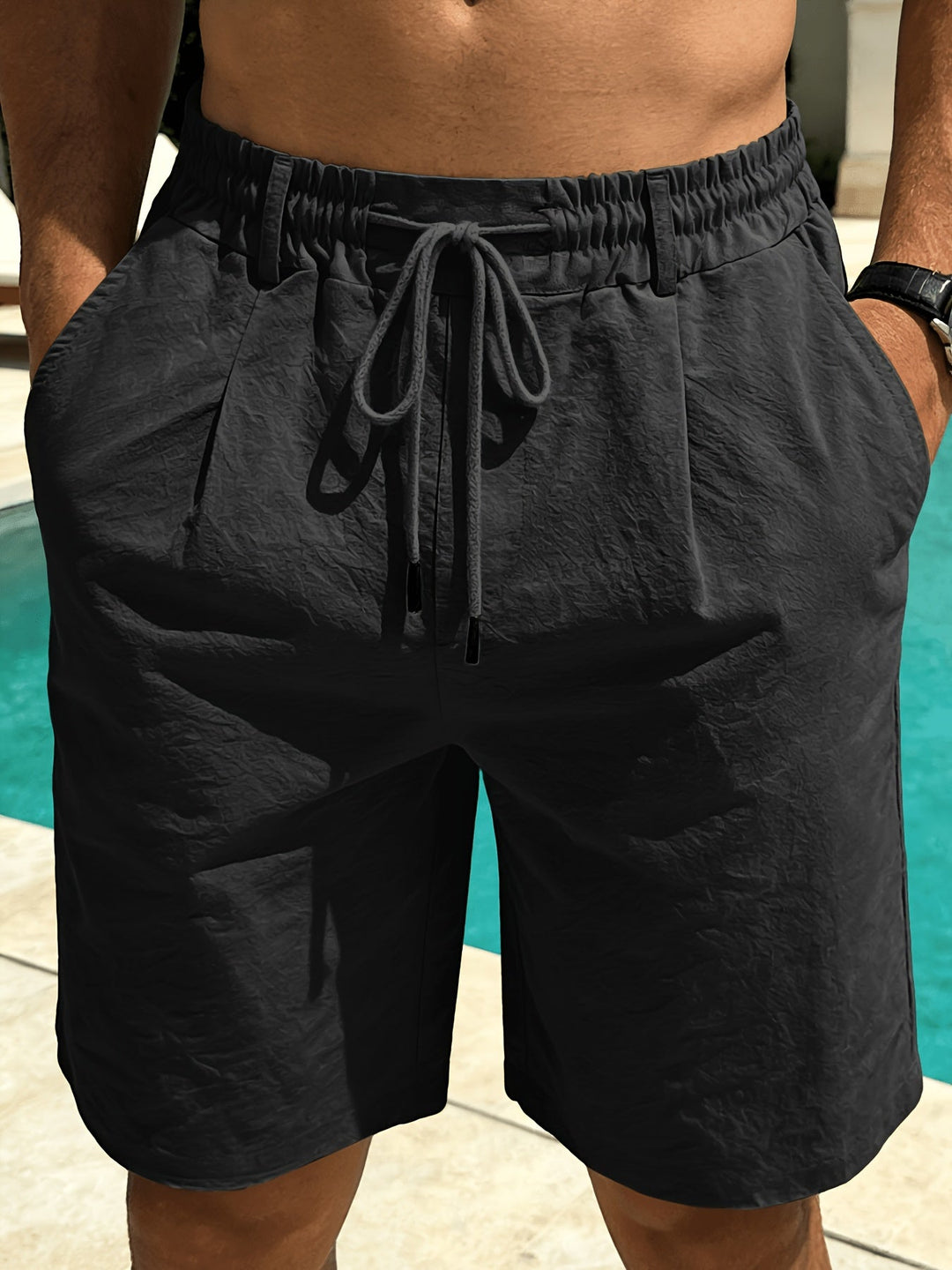 Men's Drawstring Relaxed-Fit Summer Shorts – image 7