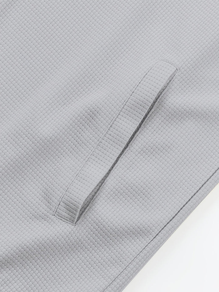 Men's Waffle-Textured Button-Through Summer Overshirt – image 12