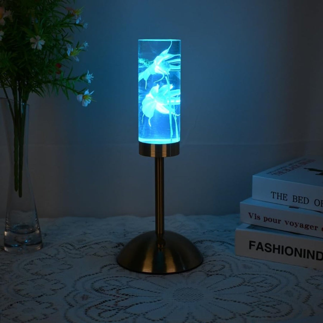 Pressed Flower Table Lamp