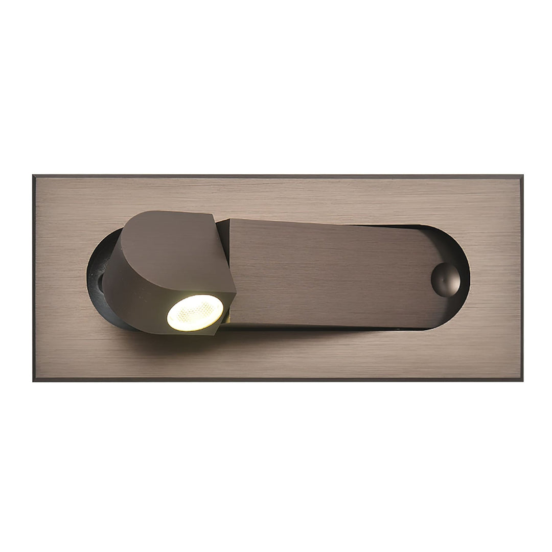 Recessed-Look Reading Wall Light | Swivel LED, 6 Finishes