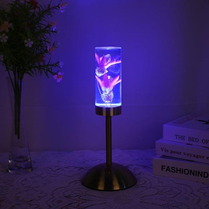 Pressed Flower Table Lamp