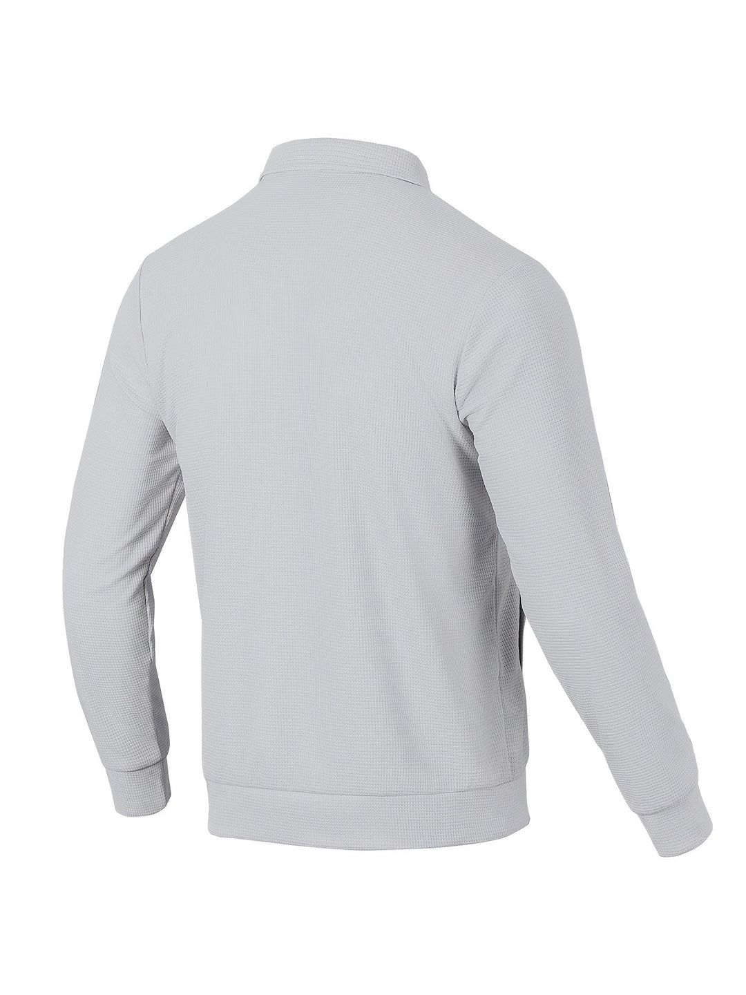 Men's Waffle-Textured Button-Through Summer Overshirt – image 7