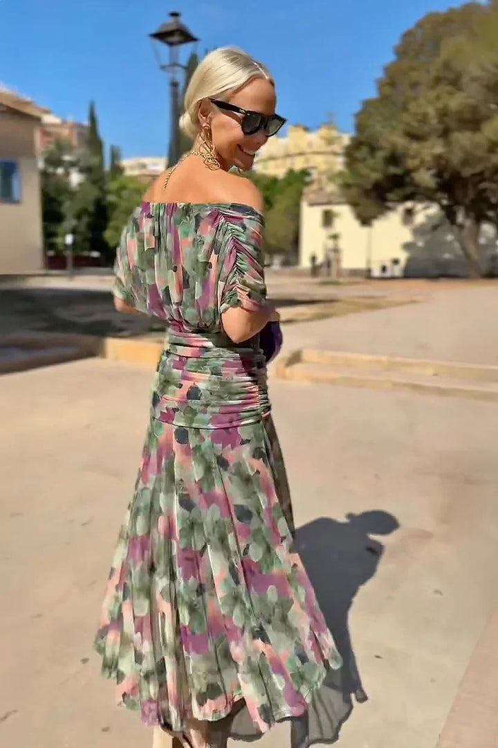 Women's V-Neck Maxi Summer Dress – image 7