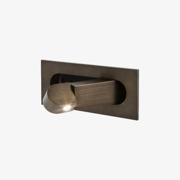 Recessed-Look Reading Wall Light | Swivel LED, 6 Finishes