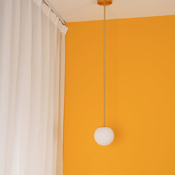 Modern Glass Pendant Light With Integrated LED for Dining Room — Ashbury Home & Living