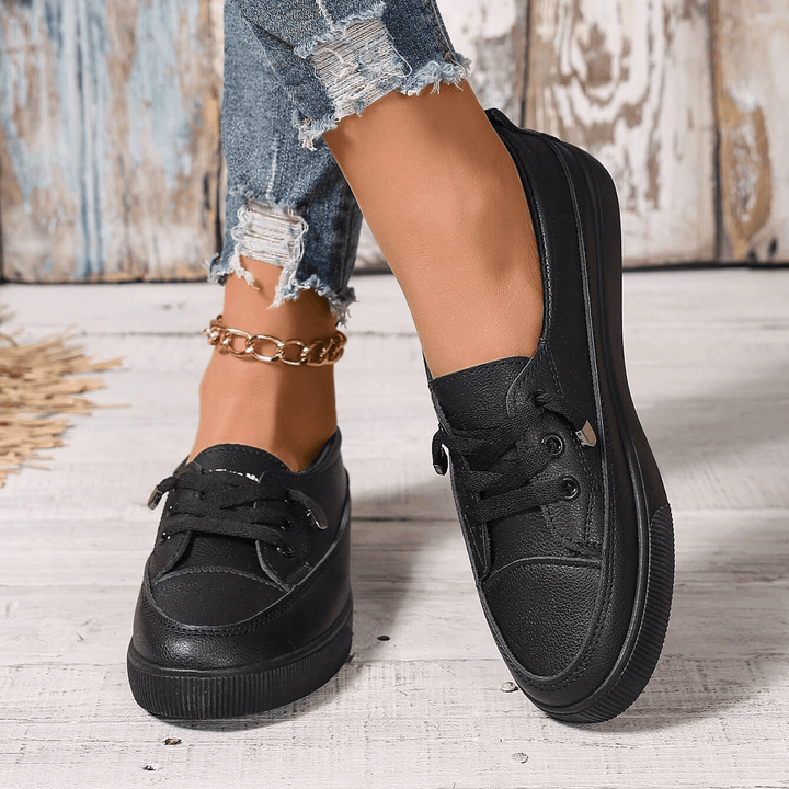 Women's Orthopaedic Lace-Up Comfort Trainers – image 9