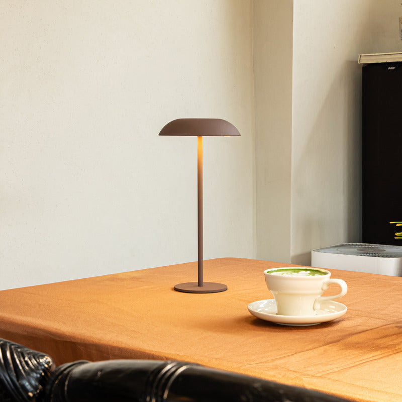 Solid Iron Cordless Table Lamp