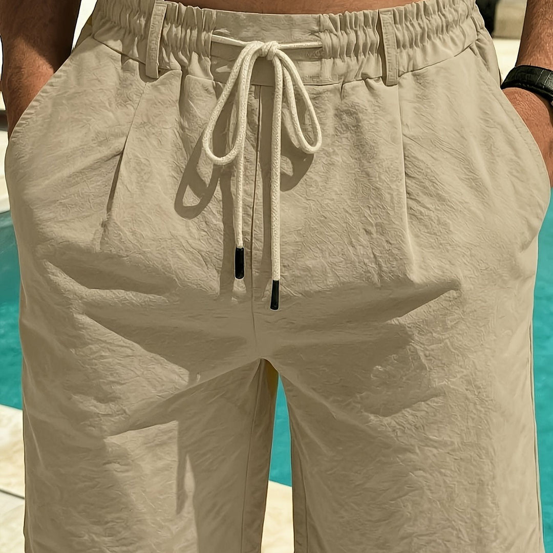 Men's Drawstring Relaxed-Fit Summer Shorts – image 1