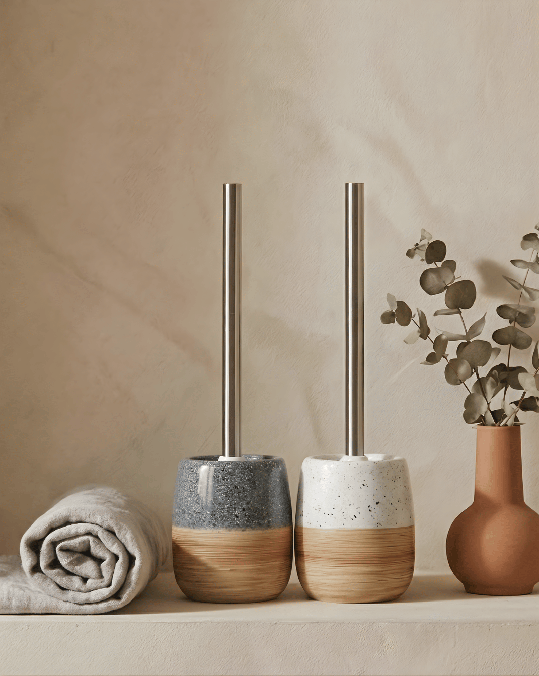 Ceramic Toilet Brush Set, view 5