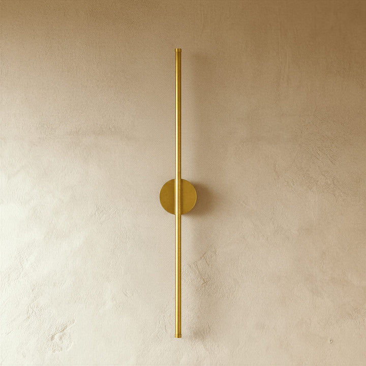 Slim LED Line Wall Light | Black or Gold, 60-100 cm