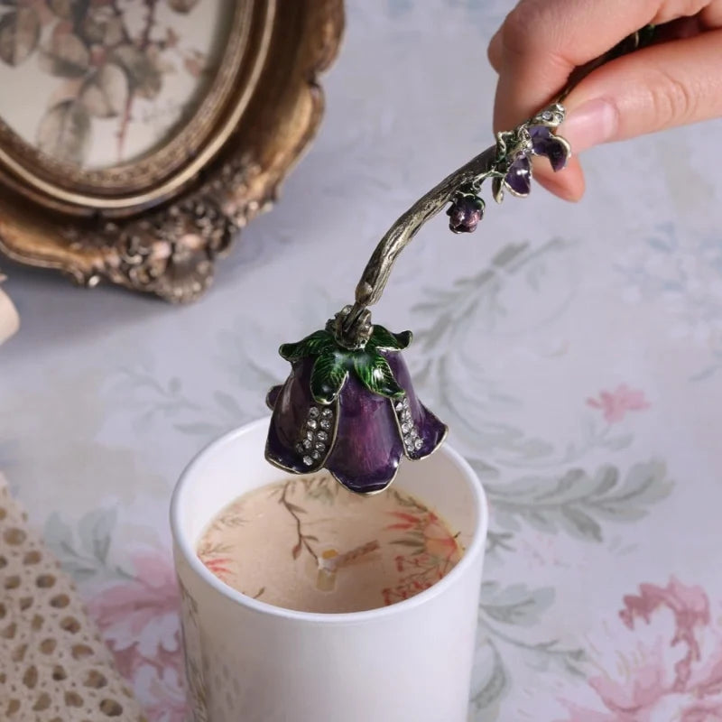 Vintage Floral Candle Snuffer