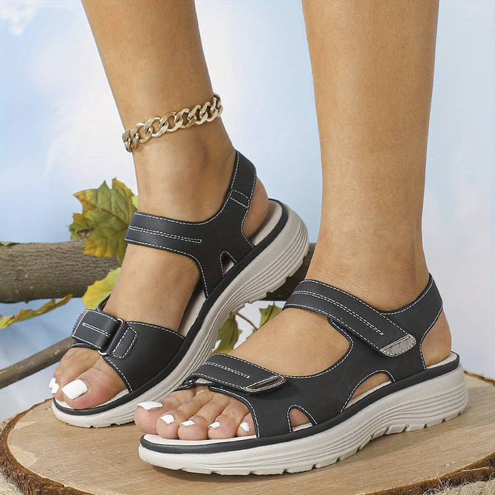 Women's Orthopaedic Touch-Fasten Closed-Toe Comfort Sandals – image 5