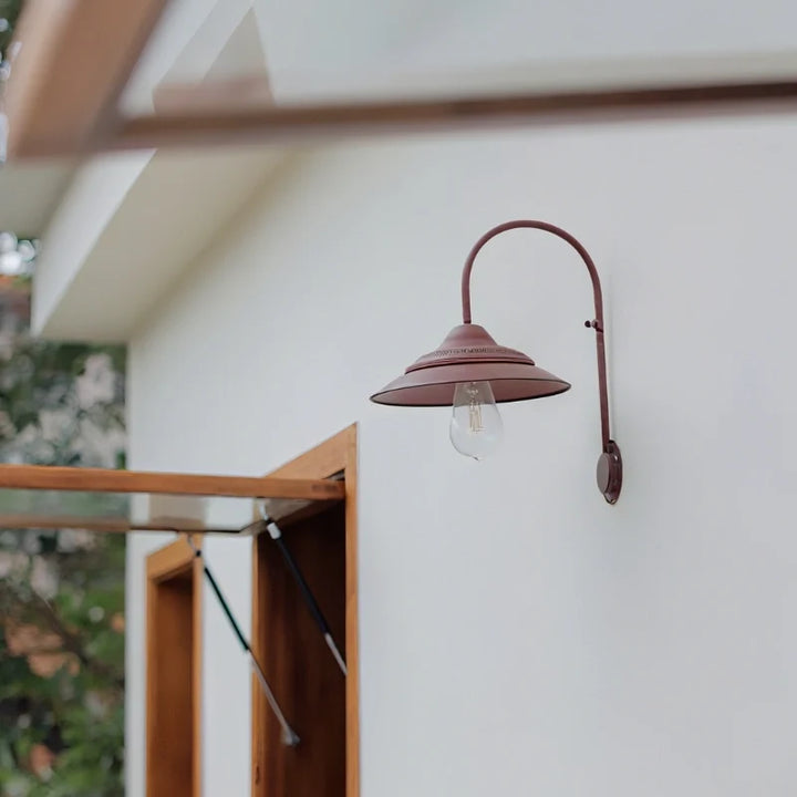 Solar Powered Vintage Outdoor Wall Light