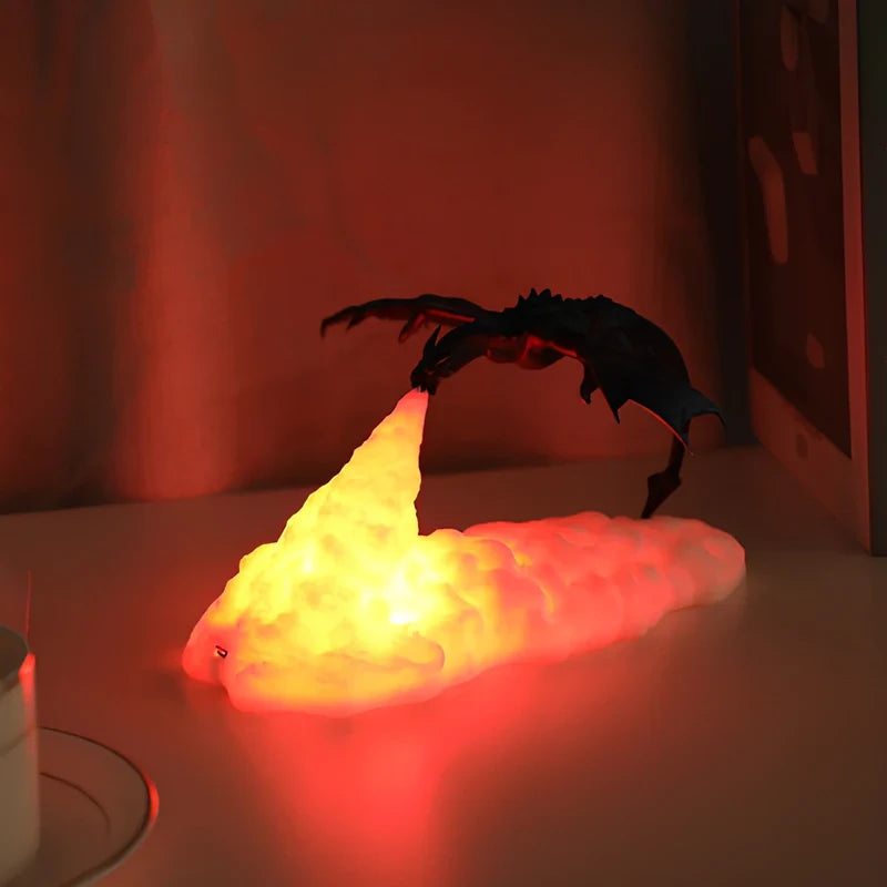 3D Printed Dragon Night Light
