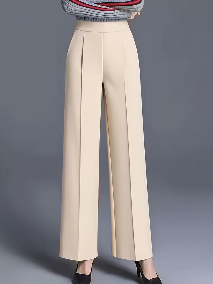 Women's High-Waisted Pocket Everyday Trousers – image 4