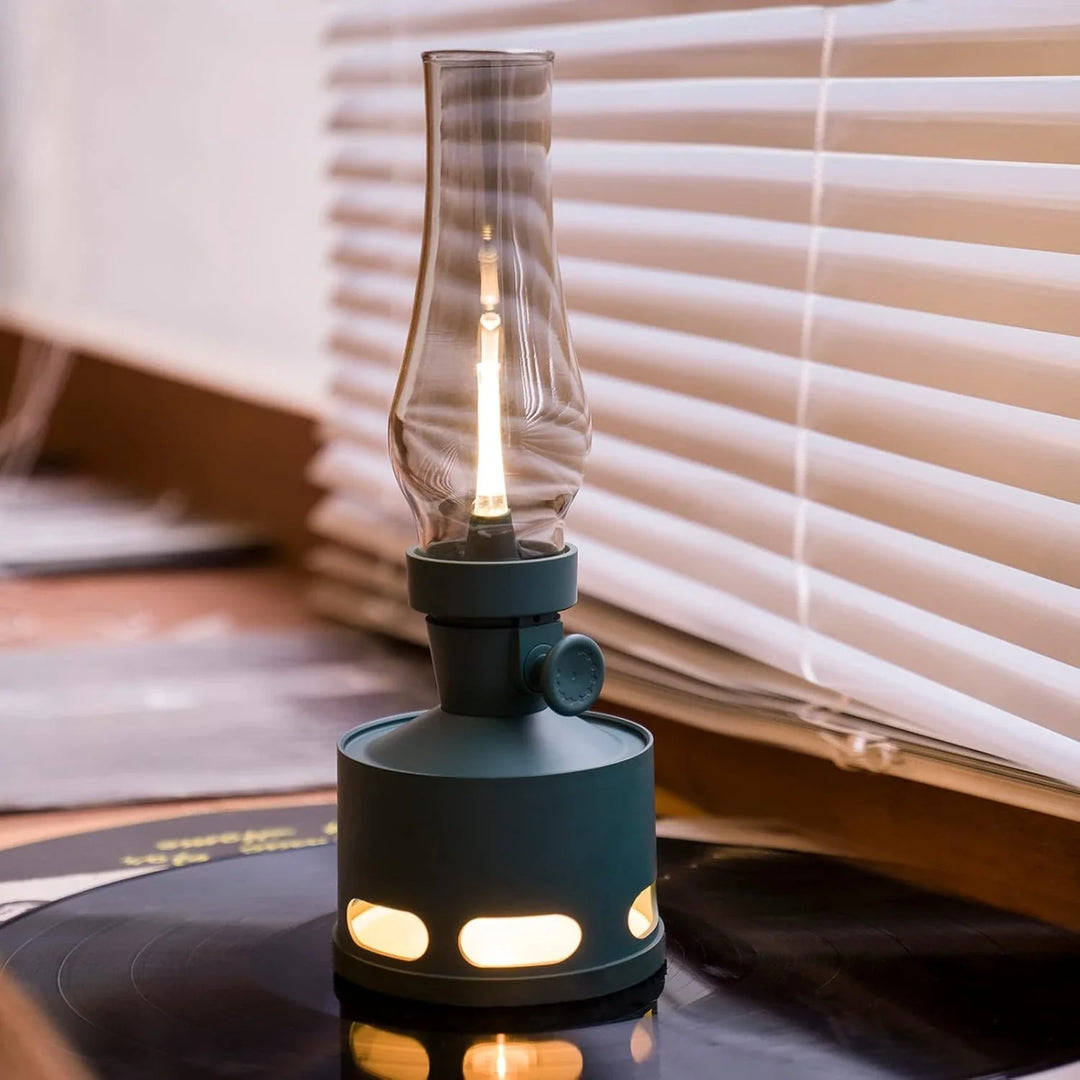 Vintage Aluminium LED Storm Lantern