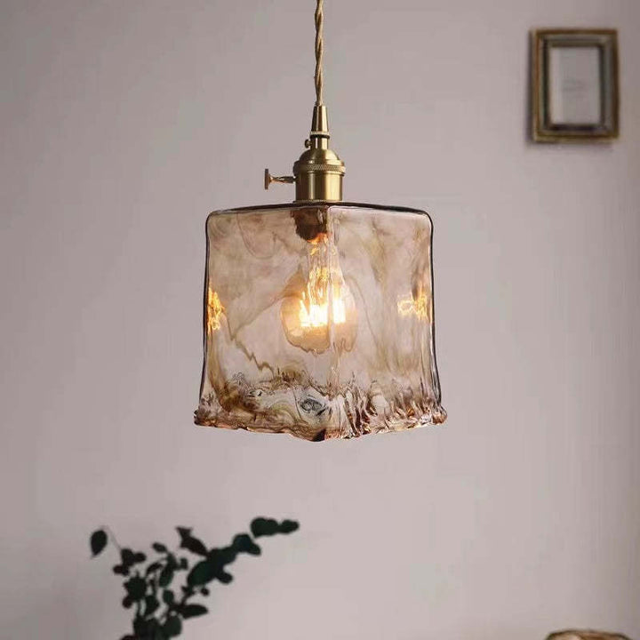 Evin Pendant Light Glass&Brass