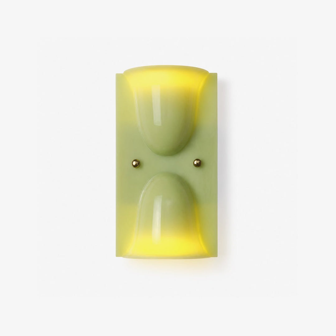 Resin Droplet Wall Light | White, Red or Green, 2 Heights