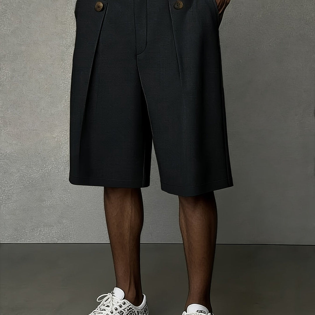 Men's Tailored Pleated Summer Shorts – image 5
