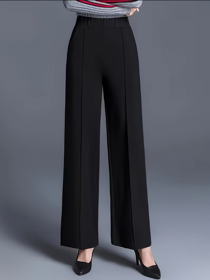 Women's High-Waisted Pocket Everyday Trousers – image 1