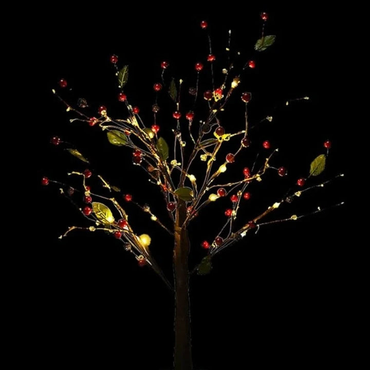 Berry and Pearl Blossom Tree Light