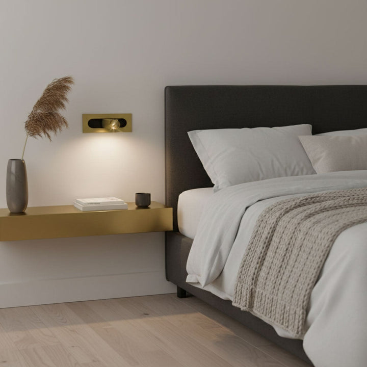 Recessed-Look Reading Wall Light | Swivel LED, 6 Finishes
