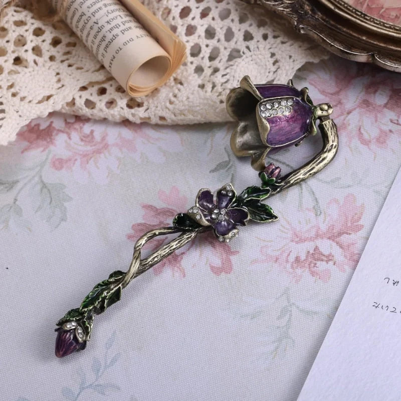 Vintage Floral Candle Snuffer