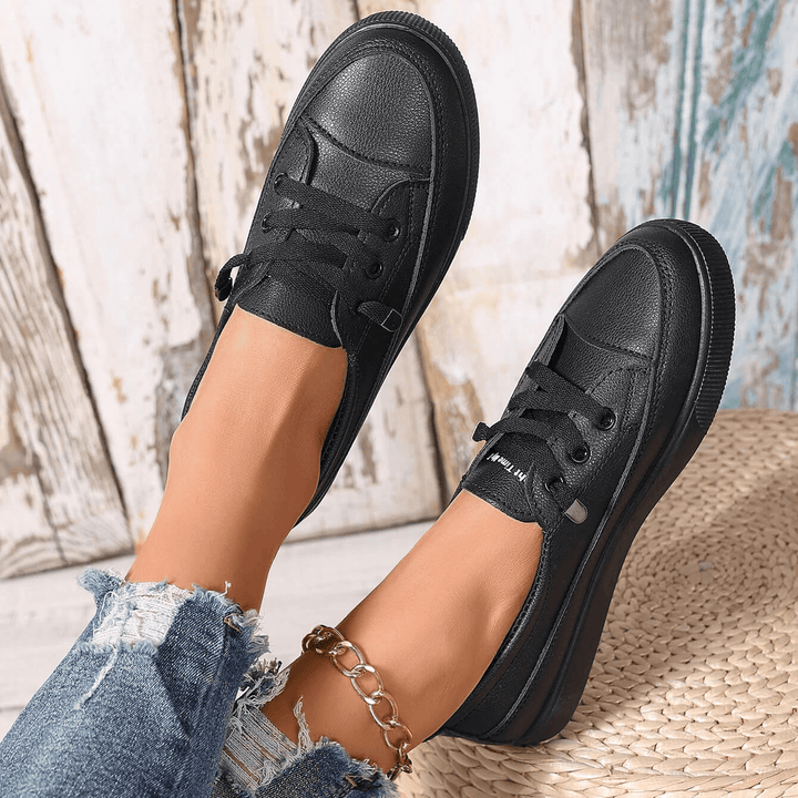 Women's Orthopaedic Lace-Up Comfort Trainers – image 8