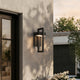 Black Stainless Steel Outdoor Wall Light | 3 Sizes